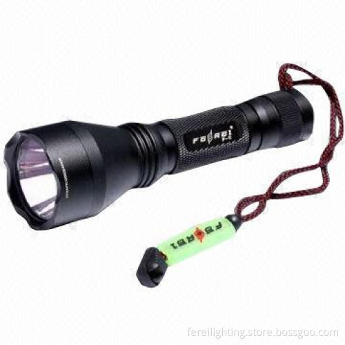 Cree tactical flashlight with 300m distance